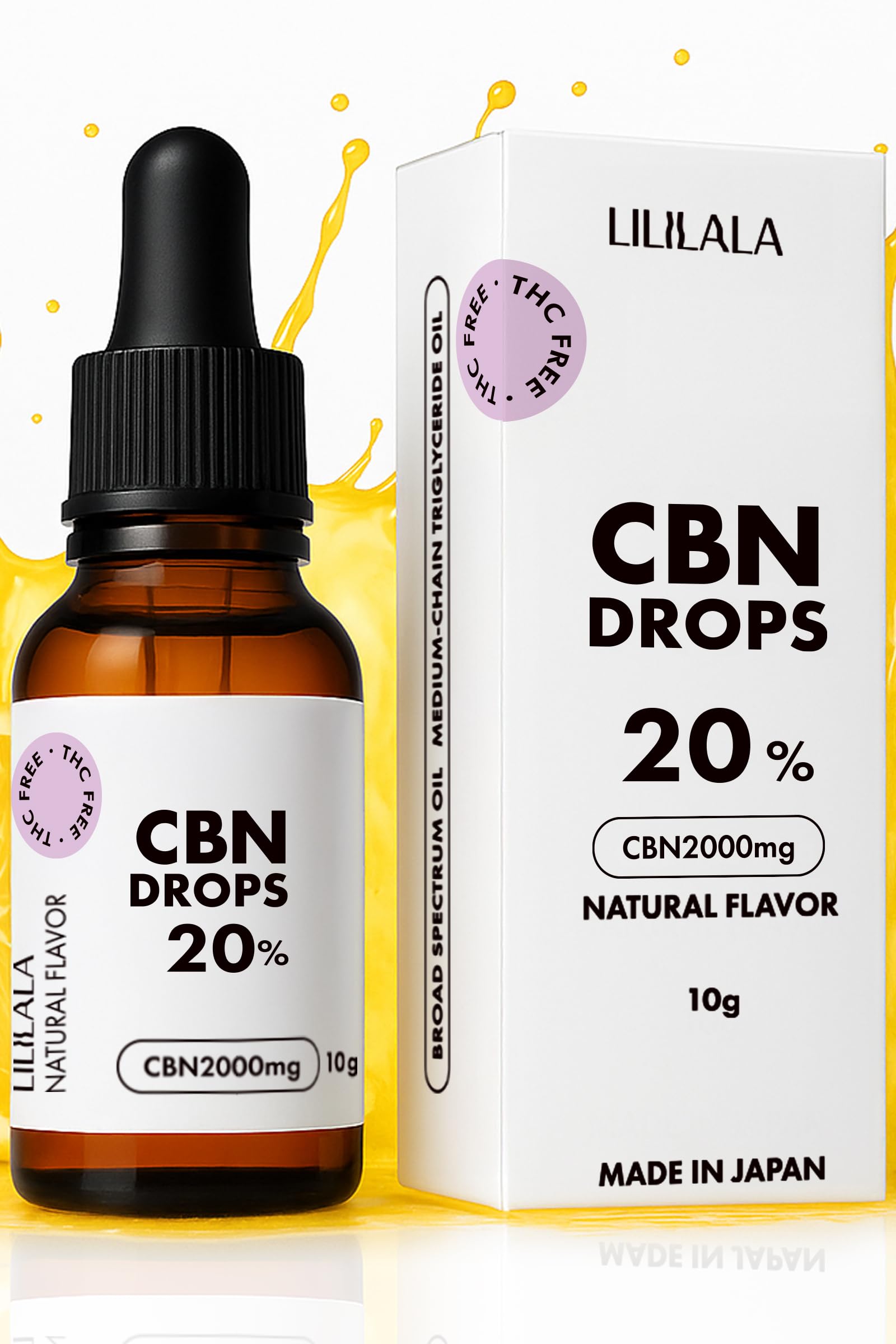 Amazon.co.jp: CannaTech CBN オイル 20% 高濃度 2000mg 10ml 欧州産